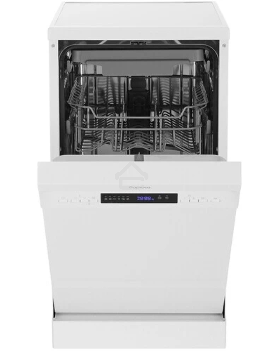 Посудомоечная машина Бирюса DWF-410/5 W, белый, 44.8 см, 10 компл., 49 дБ, класс A++