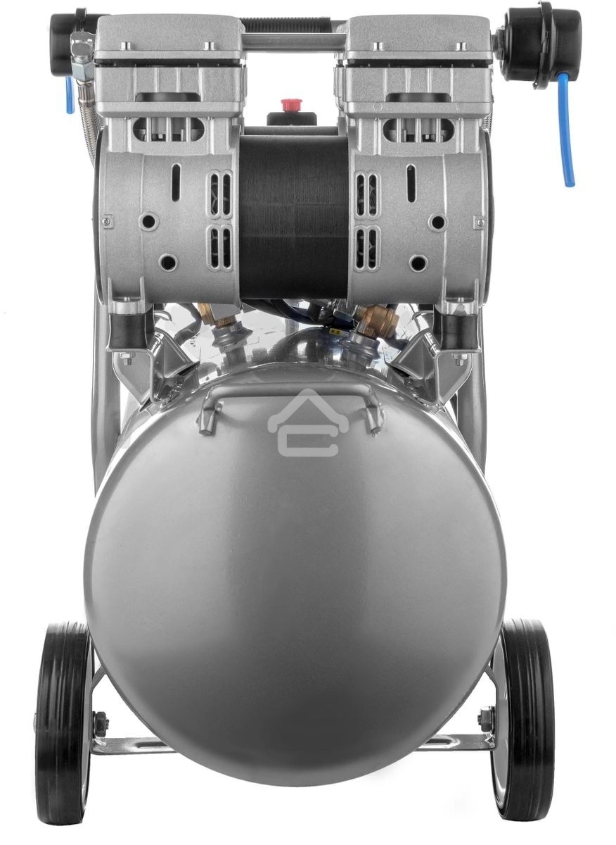 Компрессор поршневой Hyundai HYC 30250LMS безмасляный 300л/мин 50л 2000Вт серебристый/черный