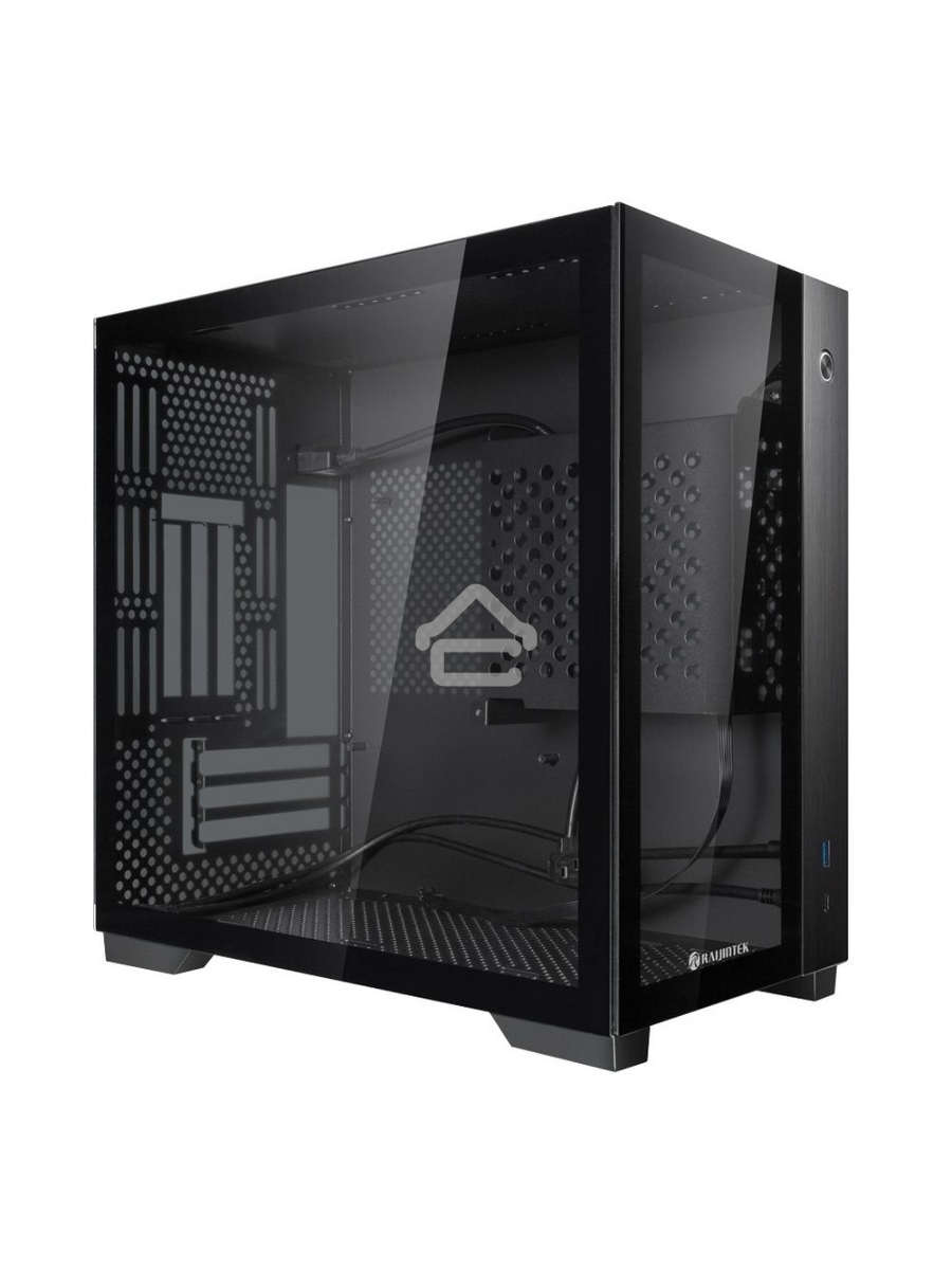 Компьютерный корпус Raijintek PAEAN MINI 0R20B00213 black, Mini-ITX, for psu ATX PS/2, USB3.0x2, USB2.0x2, HD Audiox1