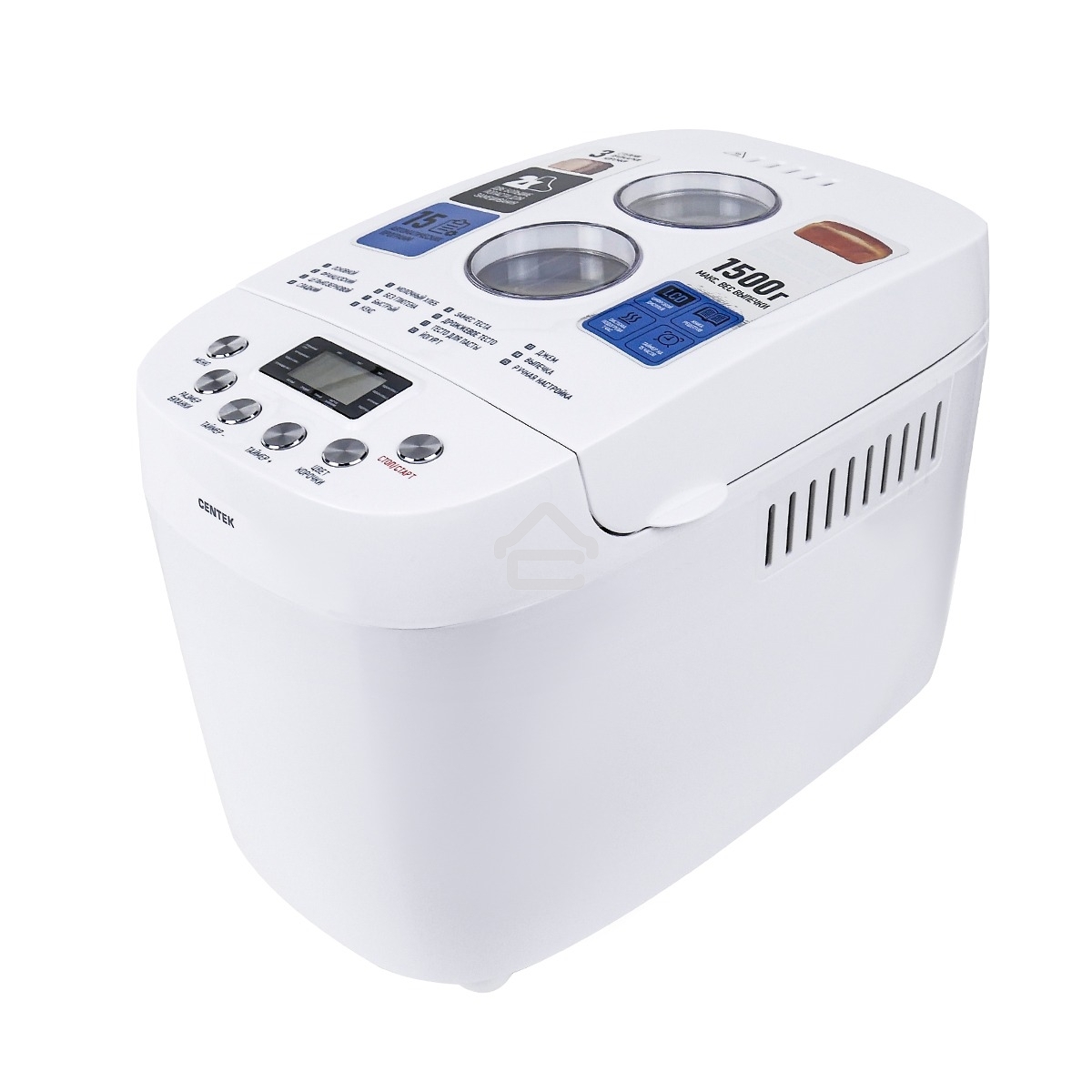 Хлебопечка Centek CT-1417 белый