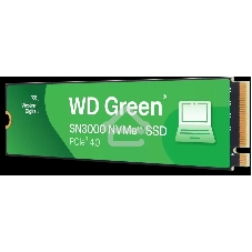 Накопитель SSD Western Digital WD Green SN3000, 1Tb M.2 2280, PCI-E 3x4, R/W - 5000/4200 MB/s