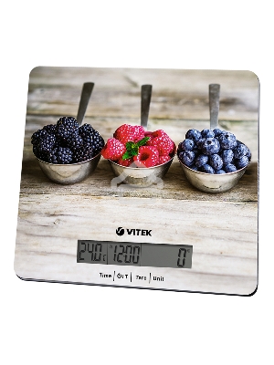 Кухонные весы Vitek VT-2429(MC) Точность измерения 1 г г. Размер платформы 20,0x18,5 см