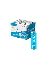 Элемент питания  LR6 (AA) 1.5V Alkaline 20BOX Космос