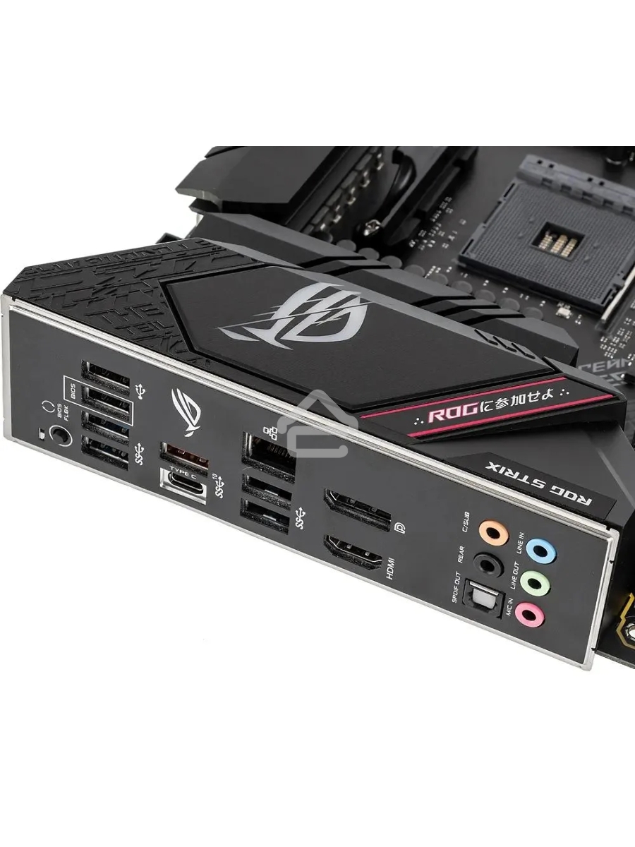 Материнская плата ASUS ROG STRIX B550-F GAMING, AM4, AMD B550, 4xDDR4, 6xSATA, 2xM.2, 1xPCI-E 3.0 x16, 1xPCI-E 4.0 x16, 3xPCI-E x1, 1xDP, 1xHDMI, 1x 2.5Gb LAN, 1xUSB 3.2 Gen 2, 4xUSB 3.2 Gen 1, 2xUSB 2.0, 5x3.5 мм, 7.1, ATX