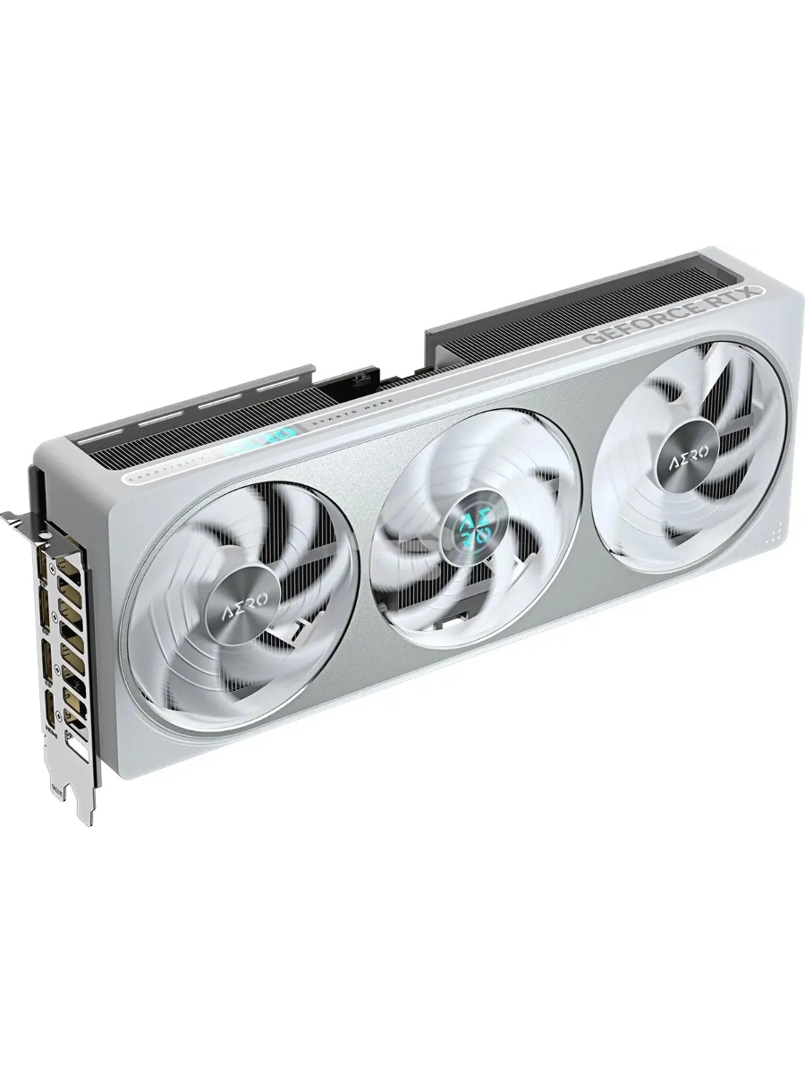 Видеокарта Gigabyte PCI-E GV-N5070AERO OC-12GD 1.0 NVIDIA GeForce RTX 5070 12Gb 192bit GDDR7 2805/28000 HDMIx1 DPx3 HDCP Ret