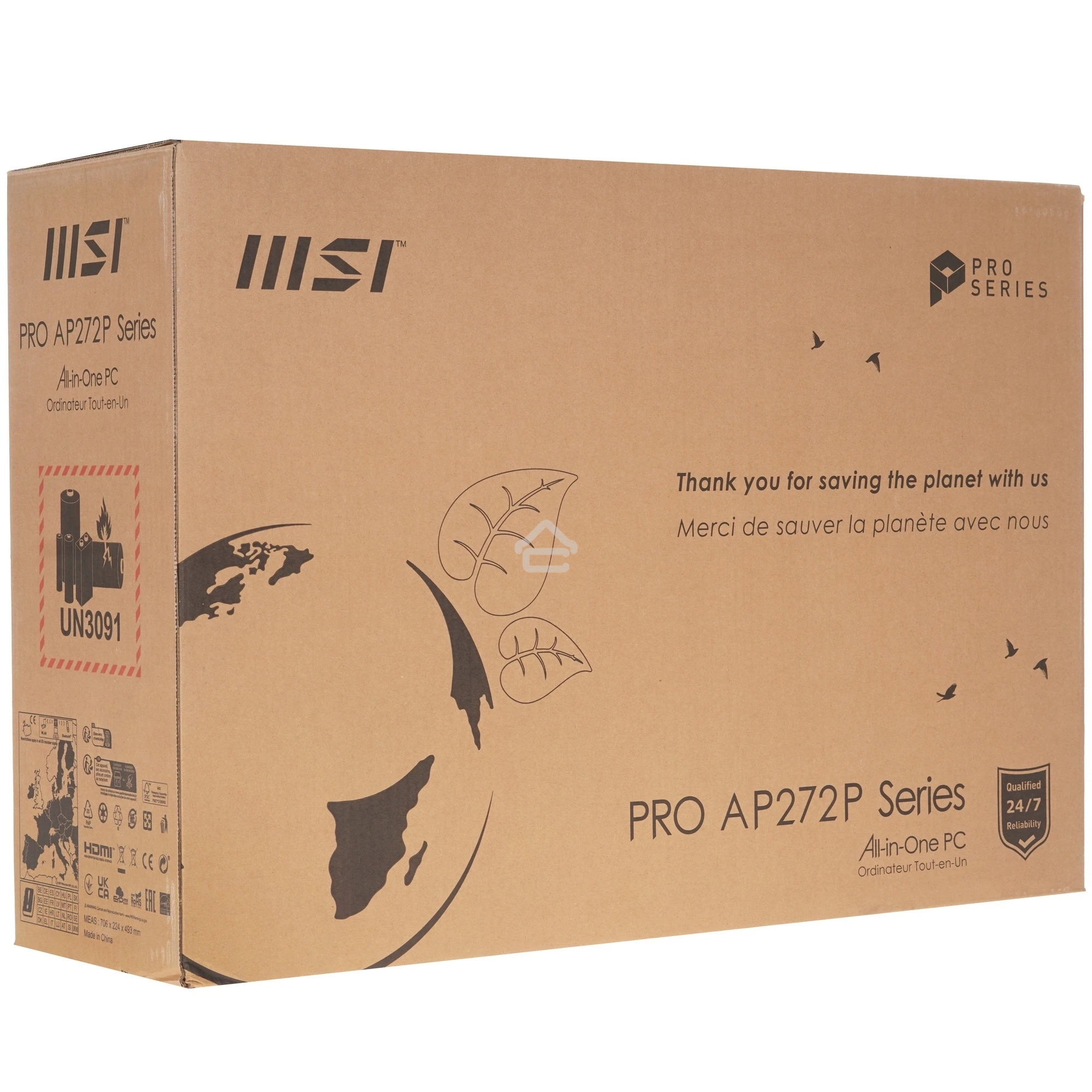 Моноблок MSI Pro AP272P 14M AiO 27