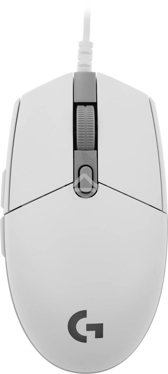 Мышь проводная Logitech G102 LIGHTSYNC белый, 8000 dpi, USB, кнопки - 6