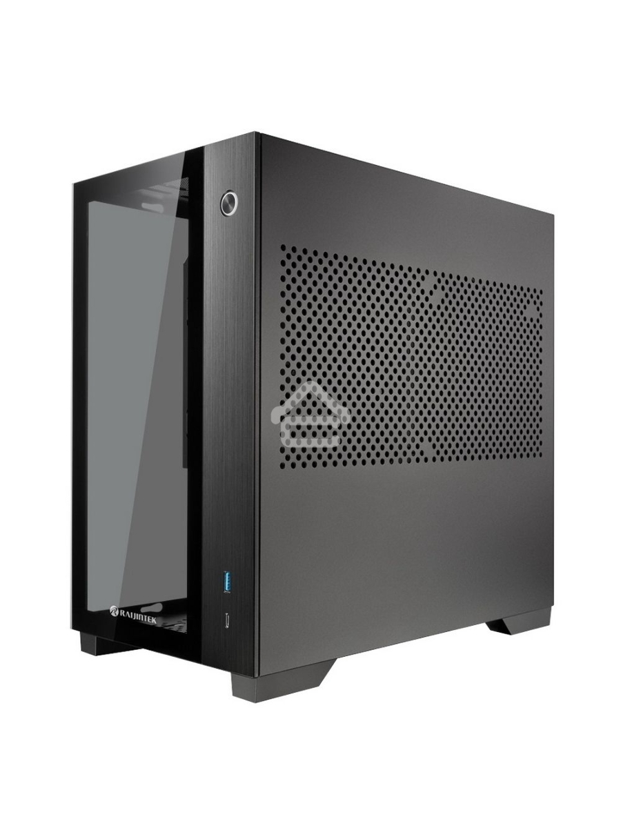 Компьютерный корпус Raijintek PAEAN MINI 0R20B00213 black, Mini-ITX, for psu ATX PS/2, USB3.0x2, USB2.0x2, HD Audiox1