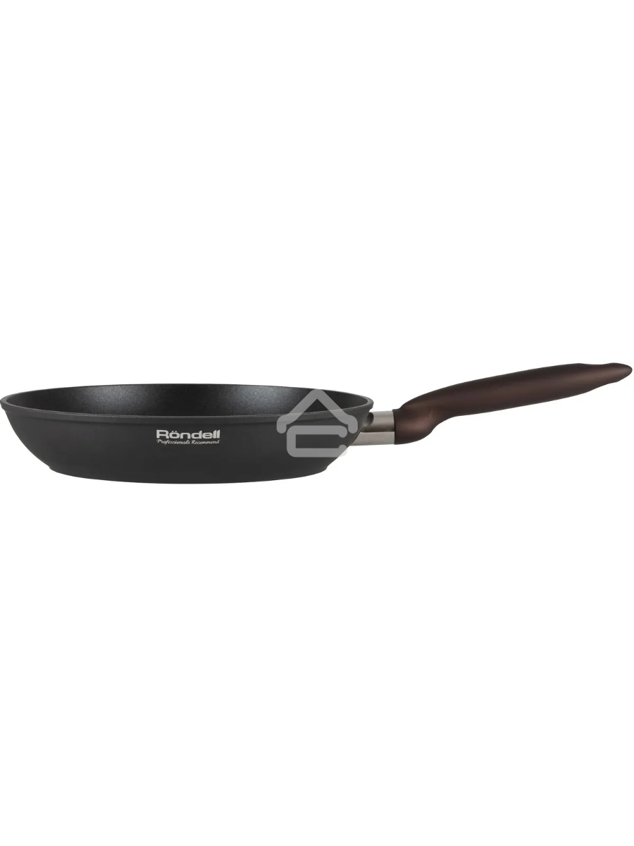 Сковорода Rondell Tierno RDA-1575, 24см, без крышки, черный