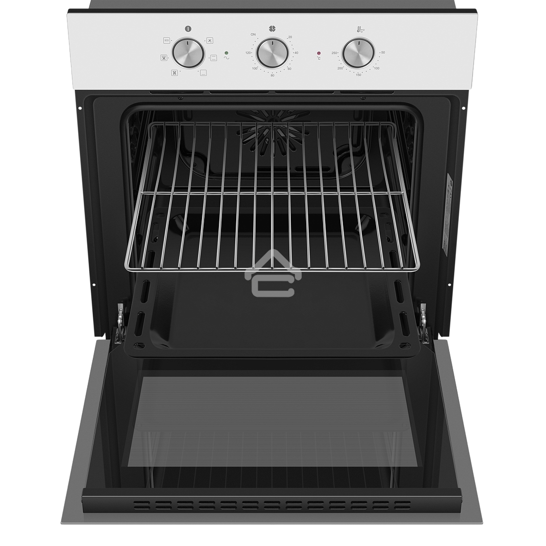 Духовой шкаф электрический HOMSair OEF606WH белый