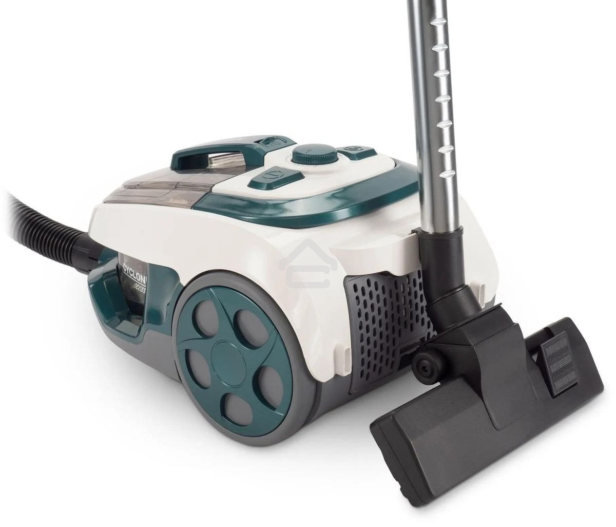 Пылесос Hyundai HYV-C3500 2220Вт белый/бирюзовый