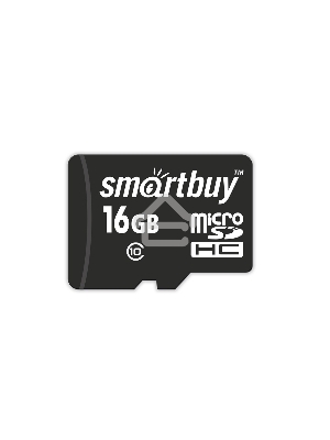 Флеш карта SDmicro Card 16GB Smartbuy Сlass 10 (без адаптеров)