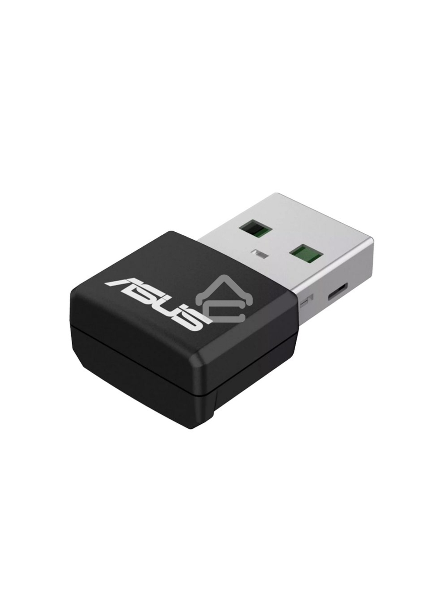 Роутер ASUS USB-AX55 NANO 90IG06X0-MO0B00 WI-FI 802.11ax/ac/a/g/n, 400 + 867 Mbps USB 3.0 Adapter + 2 антенны