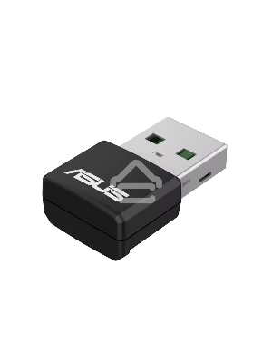 Роутер ASUS USB-AX55 NANO 90IG06X0-MO0B00 WI-FI 802.11ax/ac/a/g/n, 400 + 867 Mbps USB 3.0 Adapter + 2 антенны