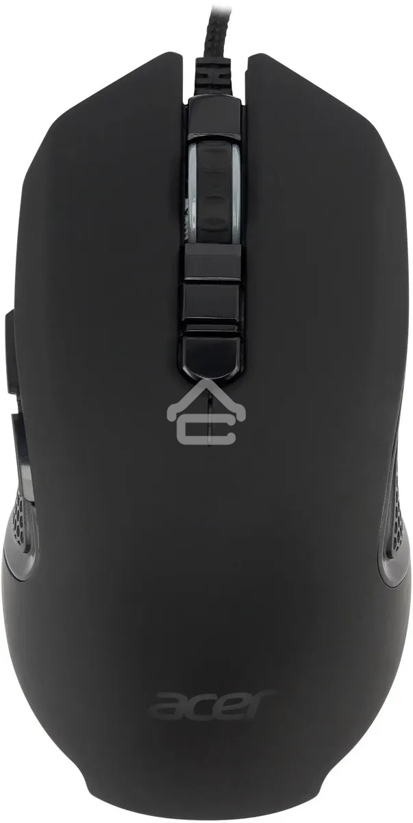 Мышь проводная Acer OMW160 черный, 6400 dpi, USB, кнопки - 8