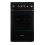 Плита электрическая De Luxe 506004.23ЭС-121 черный, конфорок 4 шт, духовка 54 л, 50 см x 87 см x 60 см