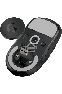 Мышь беспроводная Logitech G PRO X SUPERLIGHT черный, 25600 dpi, радиоканал, USB, кнопки - 5
