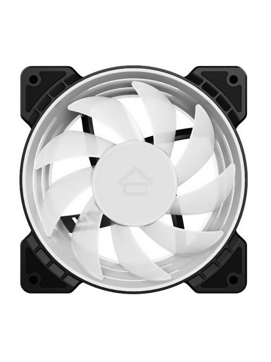 Вентилятор Powercase (M6-12-LED) черный 120мм 1100rpm 20db 4-pin
