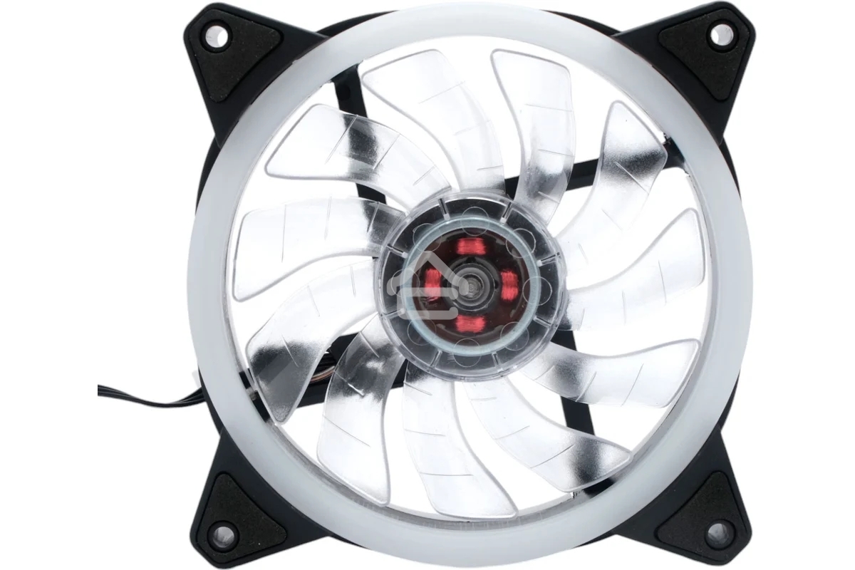 Вентилятор для корпуса Gembird D12025S12L-B черный, 120 мм, 1200 об/мин, 20.5 дБ, 3 pin