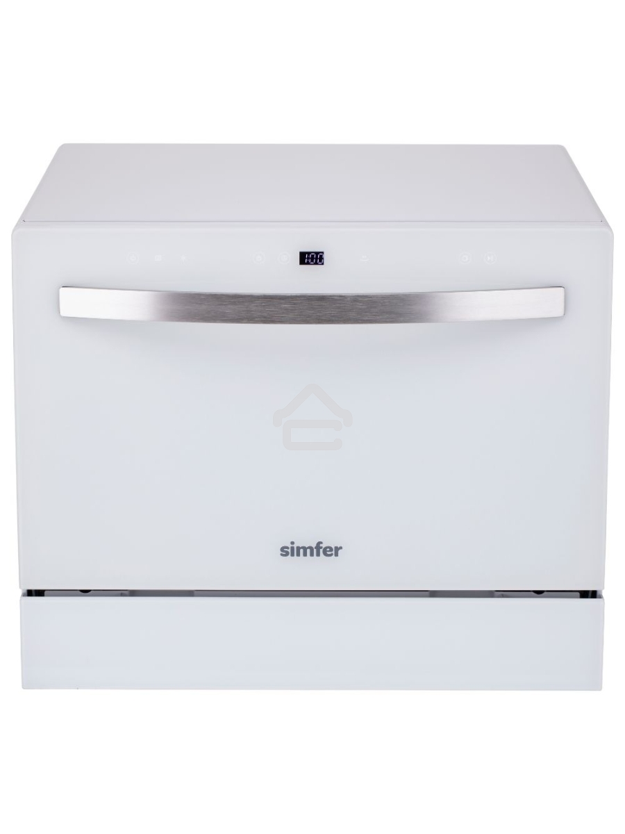 Посудомоечная машина Simfer DCB6501, белый, 55 см, 6 компл., 58 дБ, класс A+