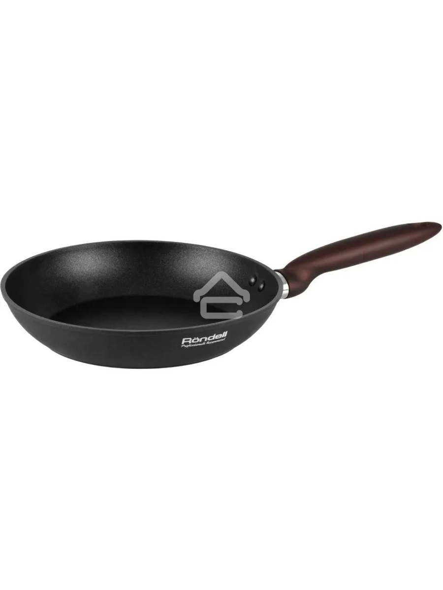 Сковорода Rondell Tierno RDA-1575, 24см, без крышки, черный