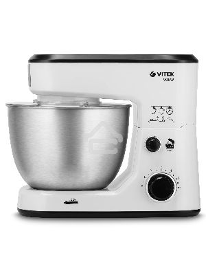 Кухонная машина Vitek VT-1438 (MC) белый/серебро