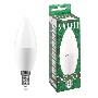 Лампа светодиодная SAFFIT SBC3715 LED 15вт Е14 дневной матовая свеча