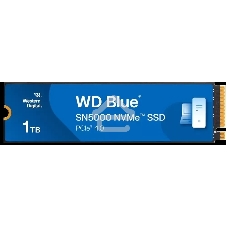 Накопитель SSD Western Digital WD Blue SN5000, 1Tb, PCIe 4.0 x4, M.2 2280, NVMe, R/W 5150/4900