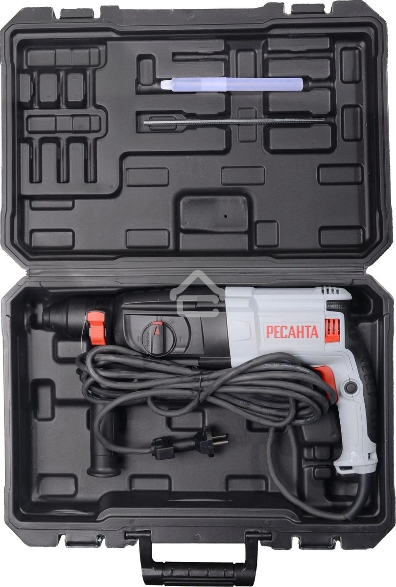 Перфоратор Ресанта П-32-1000К SDS-plus уд.:5.2Дж 1000Вт (кейс в комплекте)