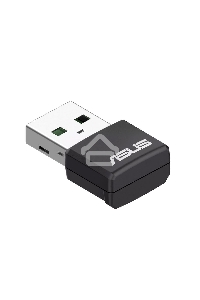 Роутер ASUS USB-AX55 NANO 90IG06X0-MO0B00 WI-FI 802.11ax/ac/a/g/n, 400 + 867 Mbps USB 3.0 Adapter + 2 антенны