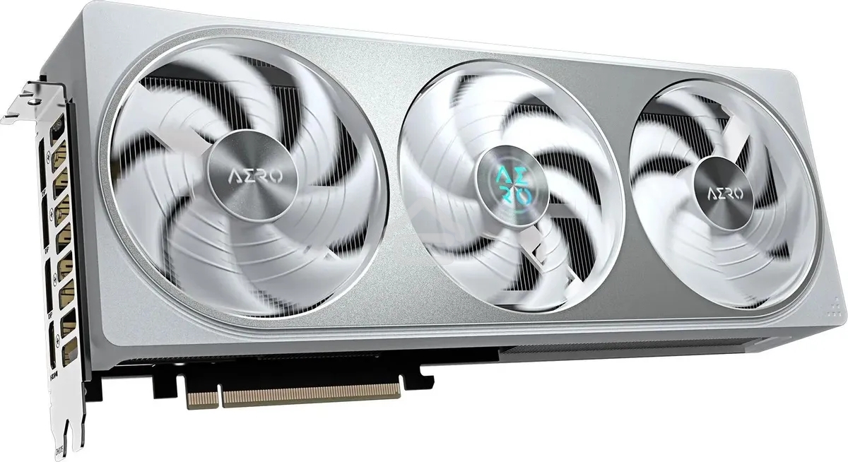 Видеокарта Gigabyte PCI-E GV-N5070AERO OC-12GD 1.0 NVIDIA GeForce RTX 5070 12Gb 192bit GDDR7 2805/28000 HDMIx1 DPx3 HDCP Ret