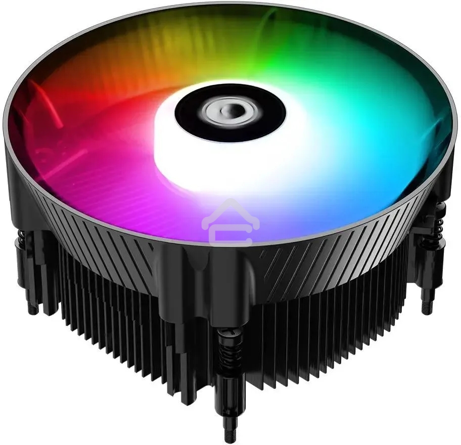 Кулер ID-Cooling DK-07i RAINBOW (Intel) черный 120мм алюминий 1800rpm 26db 4-pin 125W 60мм