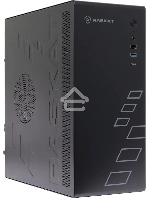 Компьютер Raskat Standart 300 (Intel Core i3 10100, RAM 8Gb, SSD 240Gb, no OS, kb+ms, black)