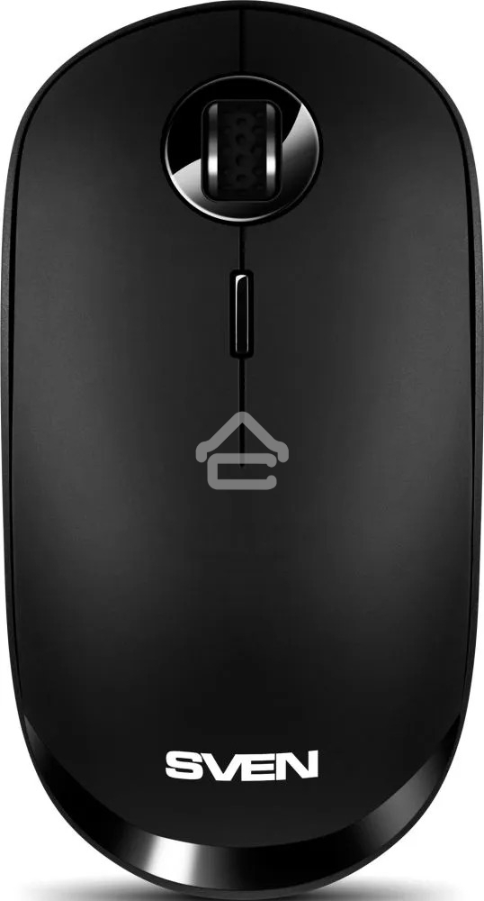 Мышь беспроводная SVEN RX-570SW черный, 1600 dpi, радиоканал, Bluetooth, USB, кнопки - 4