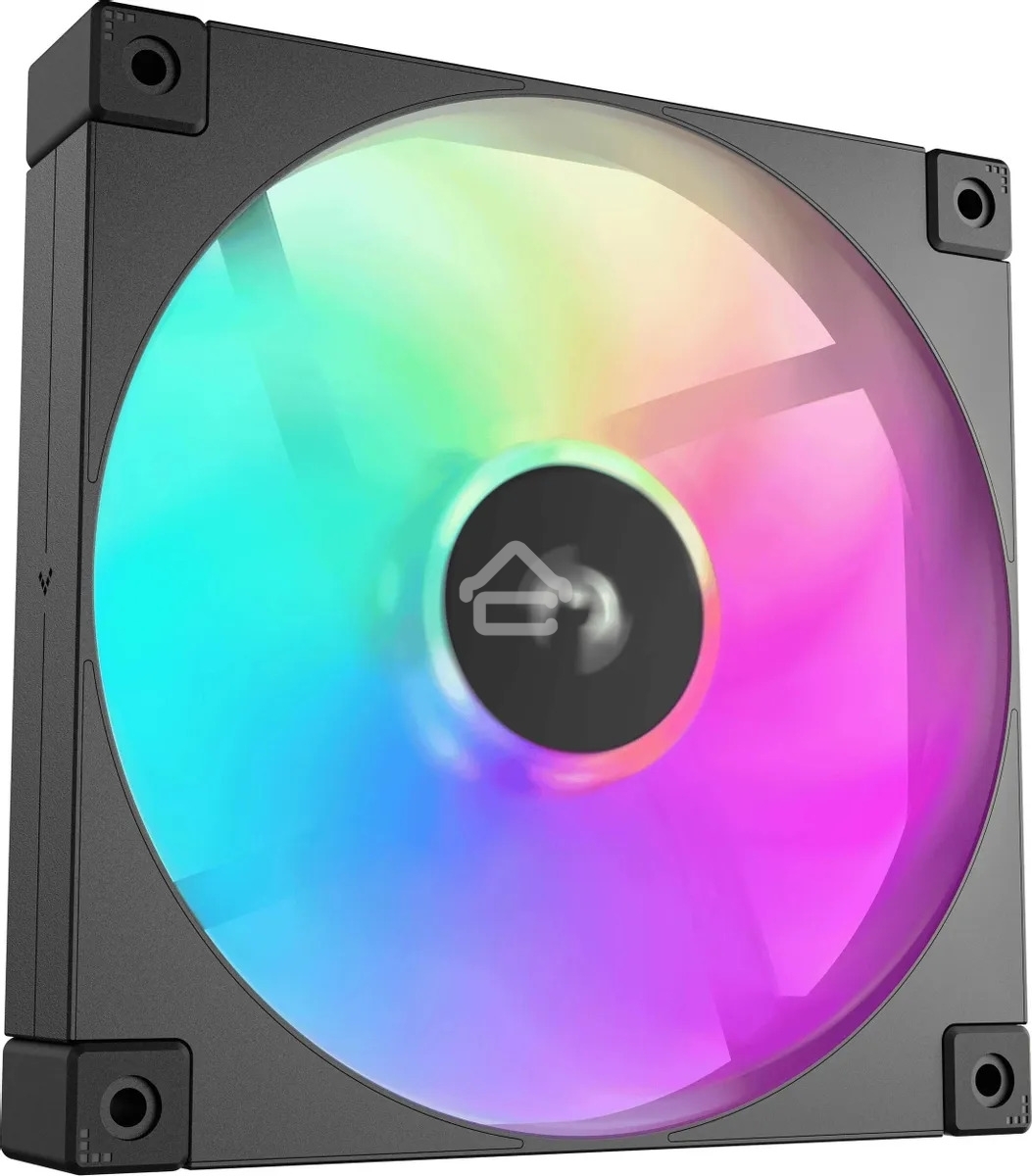 Вентилятор для корпуса DEEPCOOL FD14 ARGb черный, 140 мм, 1650 об/мин, 25.2 дБ, 4 pin