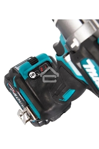Дрель-шуруповерт Makita HP001GD201, Аккумуляторная, 40В, 2 АКБ, Ударная, Кейс