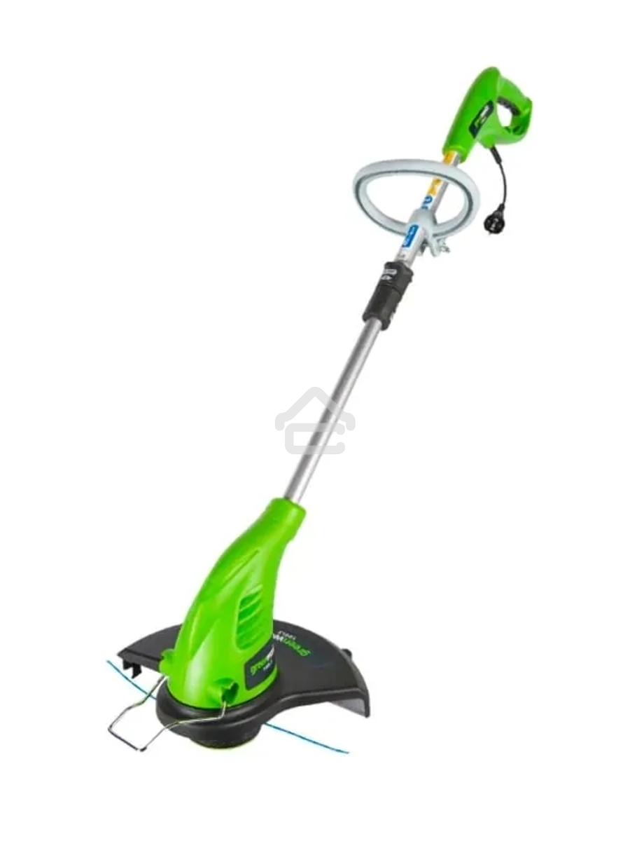 Триммер электрический GREENWORKS GST5033 21217 нижний двигатель 500Вт леска 1.6мм 33см