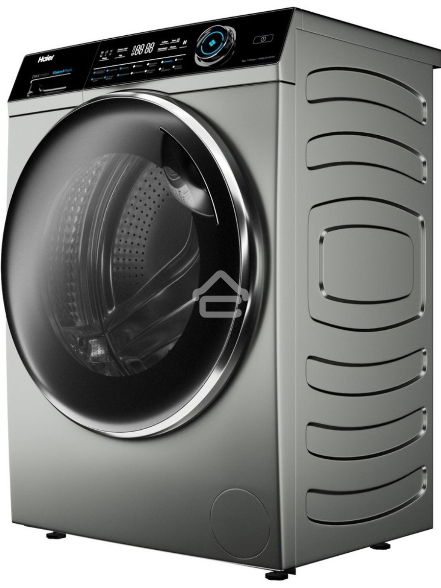 Стиральная машина Haier HW80-B14979S серебристый, загрузка фронтальная 8 кг, 1400 об/мин, класс: A+++