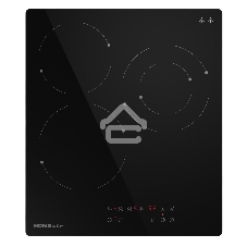 Электрическая варочная панель HOMSair HVC43DBK Hi-Light, независимая, черный