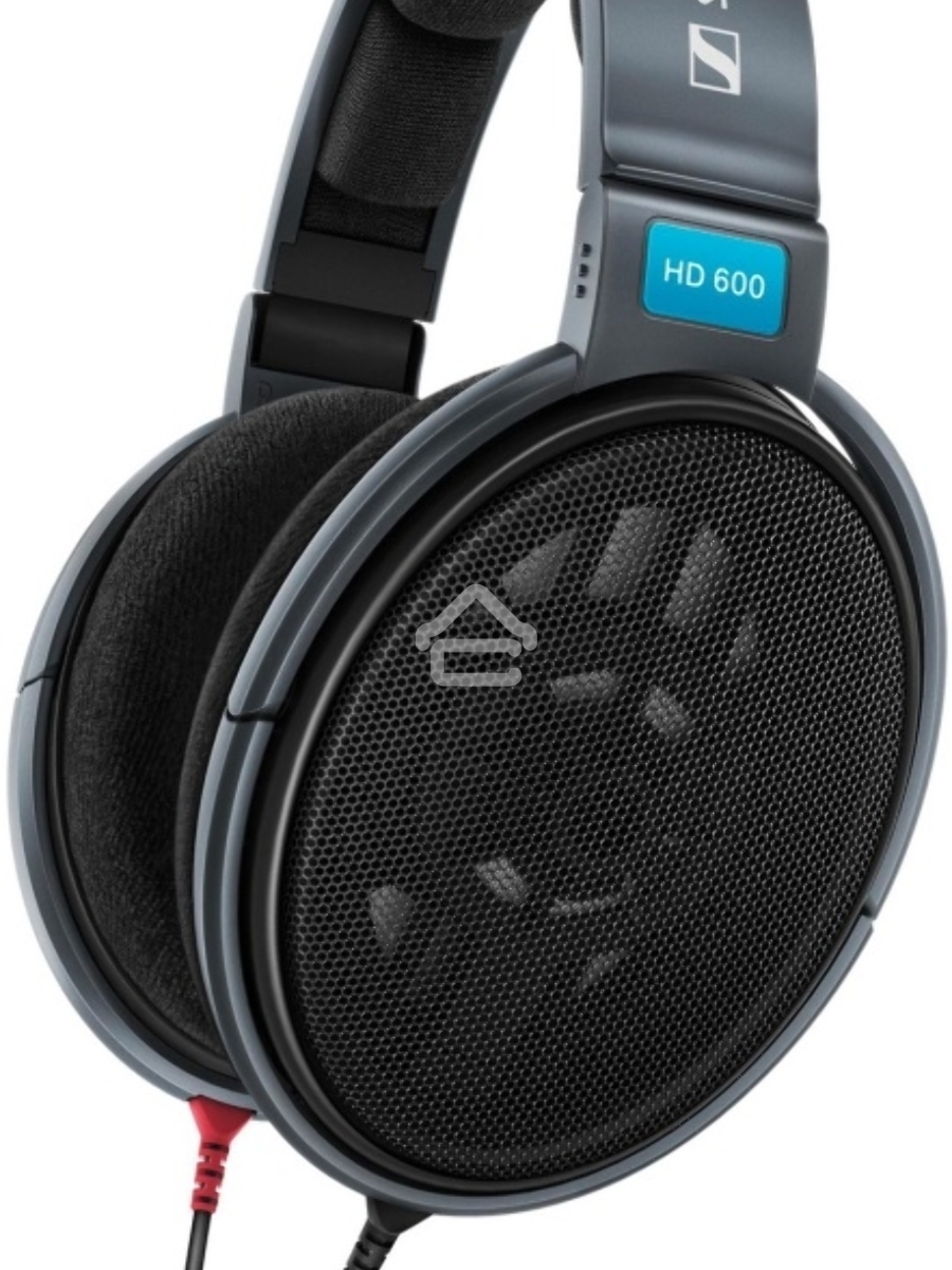 Наушники SENNHEISER HD 600 {Наушники накладные открытые 12-39000Гц 3м gold 3.5мм 97дБ}