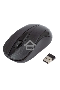 Мышь беспроводная HIPER HOMW-061 черный, 1000 dpi, радиоканал, USB, кнопки - 3