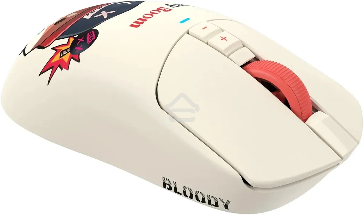 Мышь беспроводная/проводная A4Tech Bloody R72 Ultra Proxy Boom бежевый, 20000 dpi, радиоканал, USB, кнопки - 7