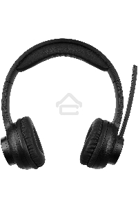 Наушники с микрофоном Оклик HS-M310 черный 1.5м накладные BT оголовье