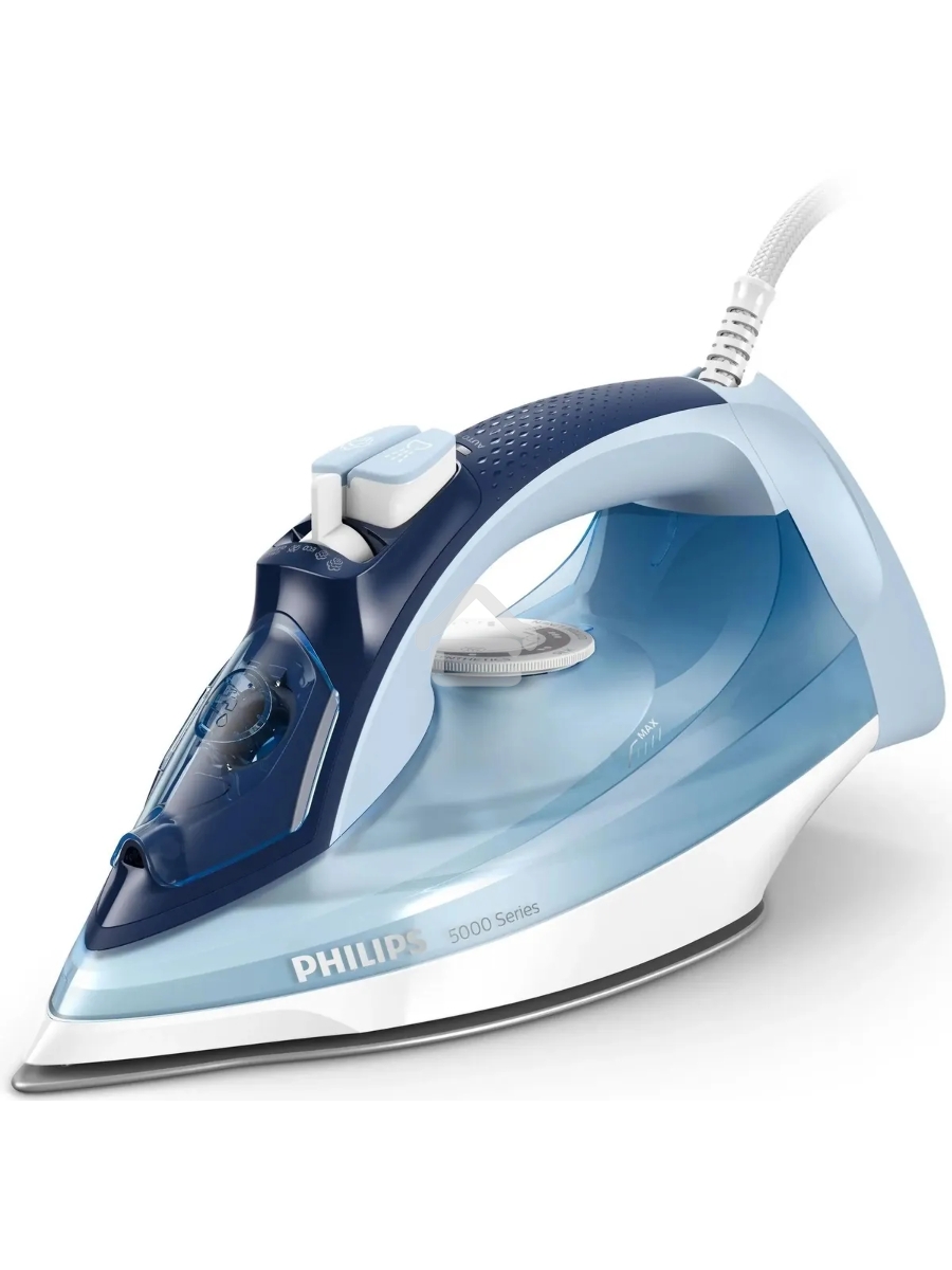 Утюг электрический Philips DST5030/20 2400 Вт, удар 180 г, пар 45 г/мин, 320 мл, SteamGlide Plus, автоотключение
