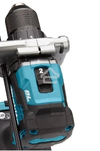 Дрель-шуруповерт Makita HP001GD201, Аккумуляторная, 40В, 2 АКБ, Ударная, Кейс