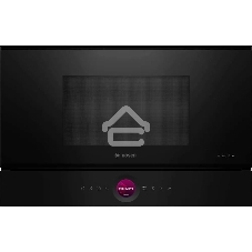 Микроволновая печь встраиваемая Bosch BFR9221B1 черный, 21 л, 900 Вт, переключатели - поворотный механизм/сенсор