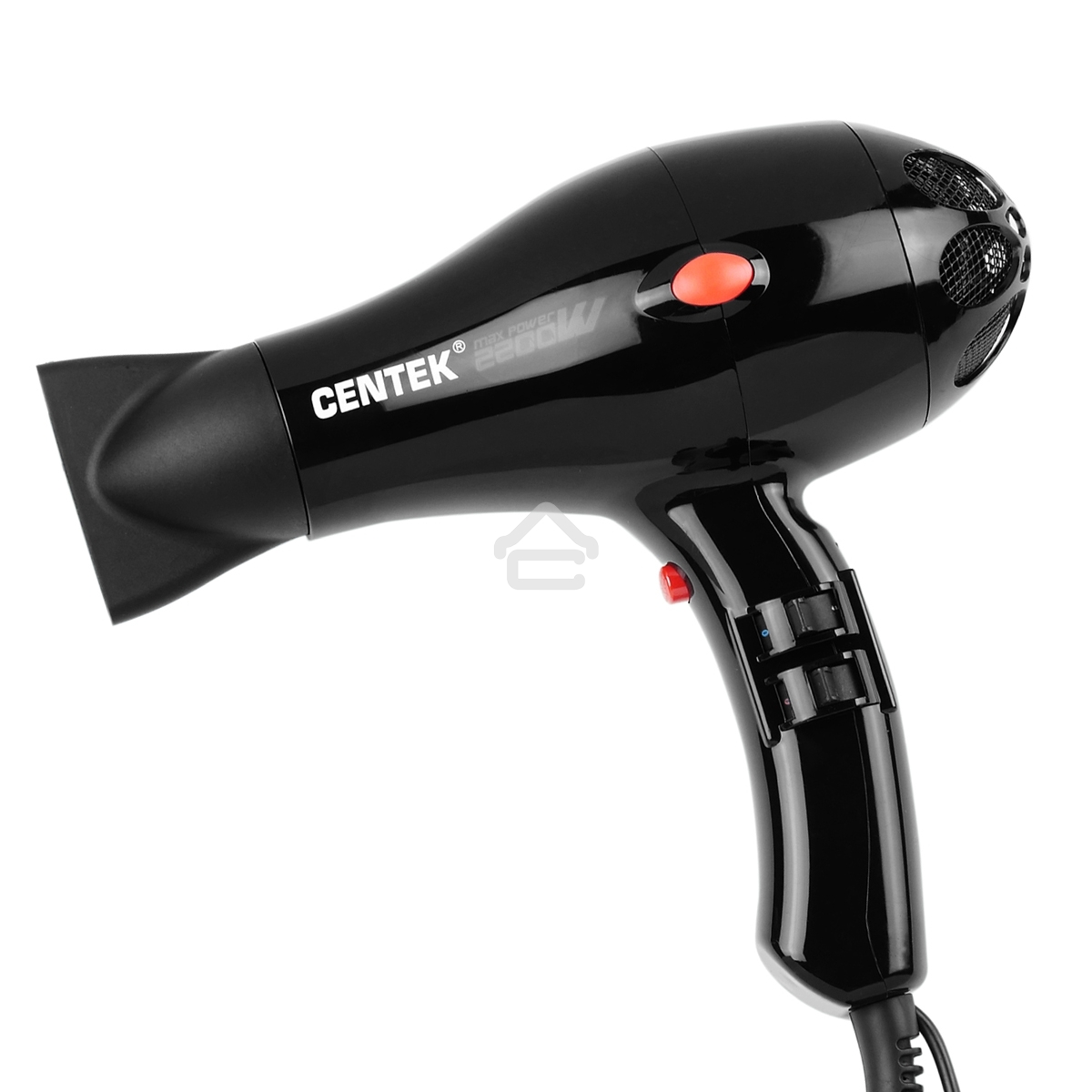 Фен Centek CT-2221 Professional 2200Вт, мощный AC мотор, 5 режимов, управление сбоку, хол воздух