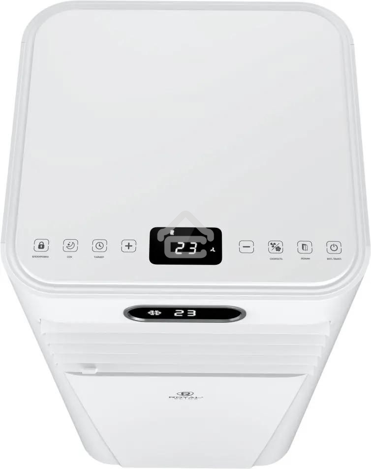 Мобильный кондиционер Royal Clima RM-TS22CH-E 7500 BTU, 22 м², 53 дБ, охлаждение, осушение, белый
