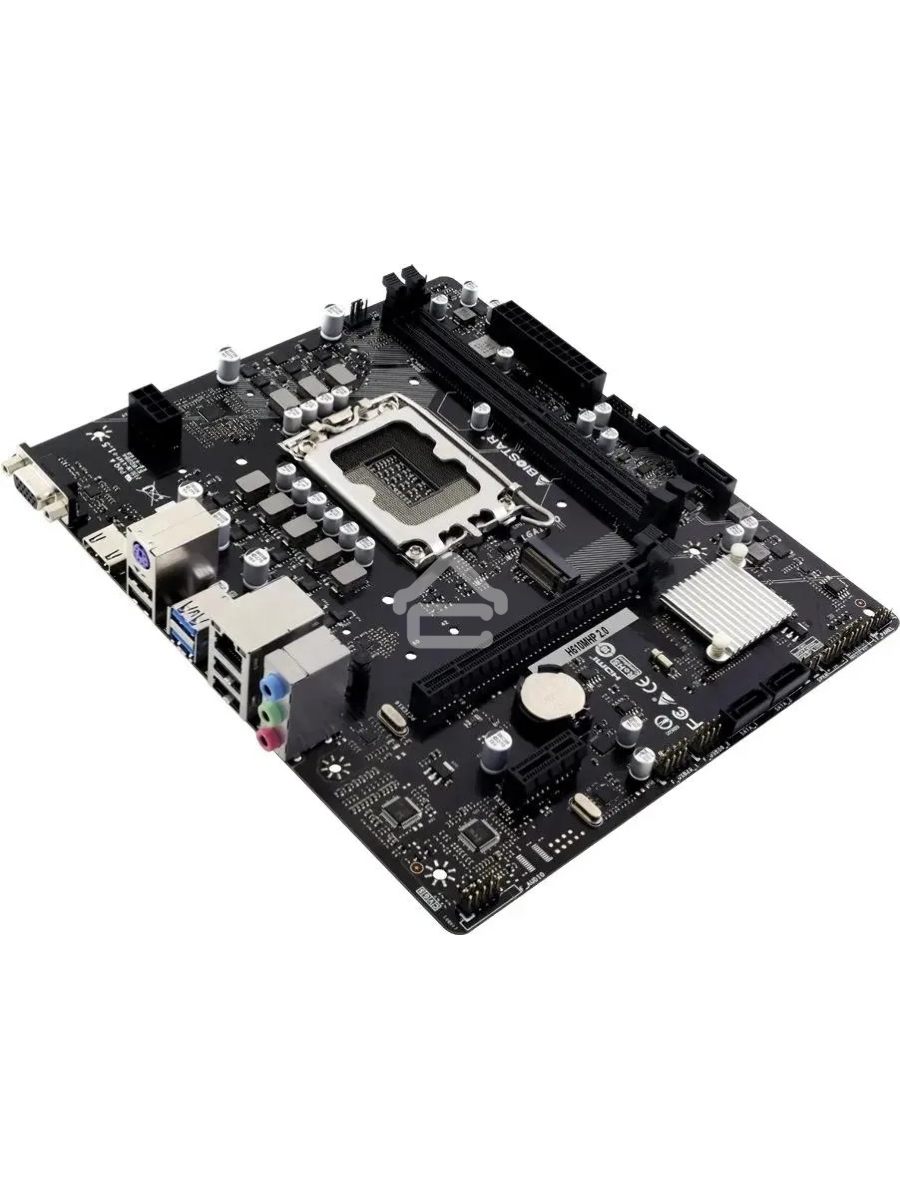 Материнская плата Biostar H610MHP 2.0, LGA 1700, Intel H610, 2xDDR4, 4xSATA, 1xM.2, 1xPCIe 4.0 x16, 1xPCIe x1, 1xHDMI, 1xVGA, 1x 1Gb LAN, 2xUSB-A 3.2 Gen 1, 4xUSB-A 2.0, 3x3.5 мм, 7.1, mATX