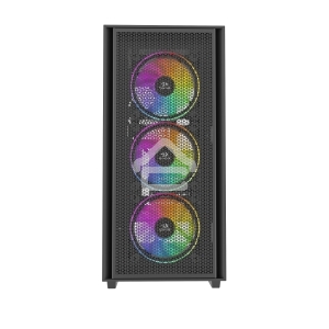 Компьютерный корпус Redragon Paktis3 ITX/Micro-ATX/ATX,3кул12см,черый